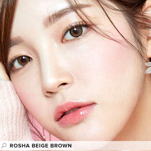 I-Girl - Rosha Beige Brown (Daily Disposable)