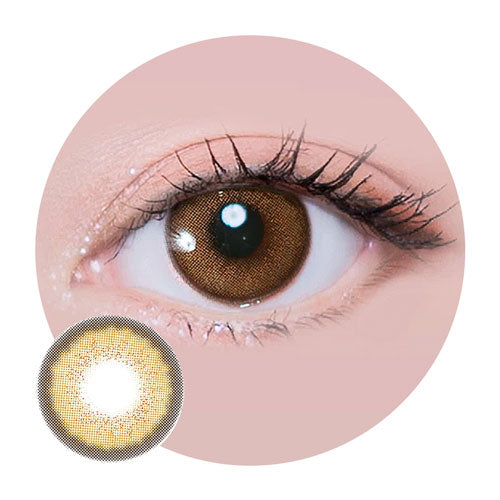 I-SHA - Melo Art Almond Brown Colored Contacts – Lensupermart