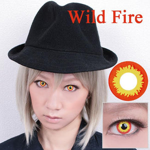 Innovision Cosplay - Wild Fire-Cosplay Contacts-Lensupermart